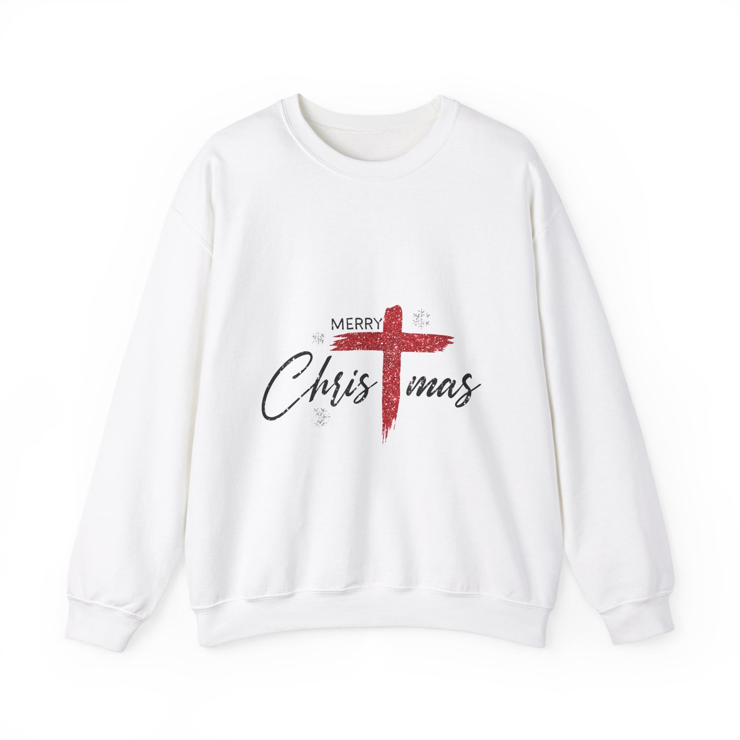 Merry Christmas Unisex Heavy Blend™ Crewneck Sweatshirt, Xmas Crewnwck ,Gift for Christmas