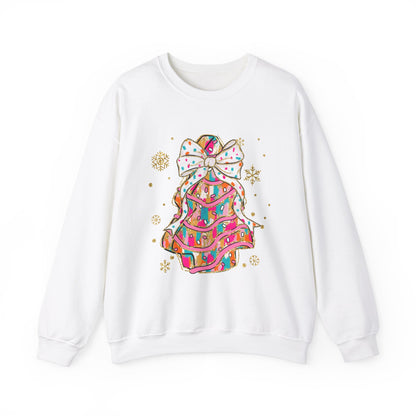 Christmas Tree Unisex Heavy Blend™ Crewneck Sweatshirt ,Christmas Gift