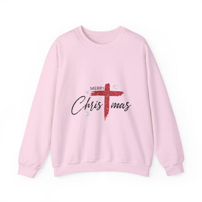 Merry Christmas Unisex Heavy Blend™ Crewneck Sweatshirt, Xmas Crewnwck ,Gift for Christmas