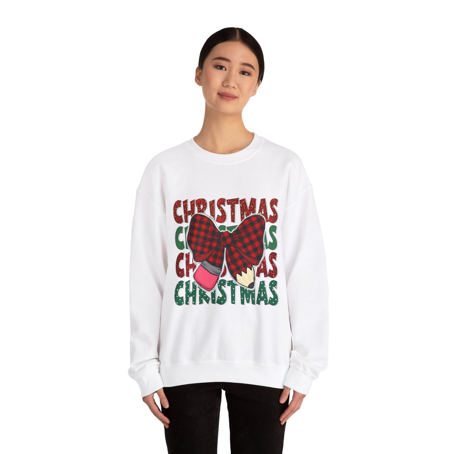 Christmas Gift for Teacher Unisex Heavy Blend™ Crewneck Sweatshirt, Teacher Gift