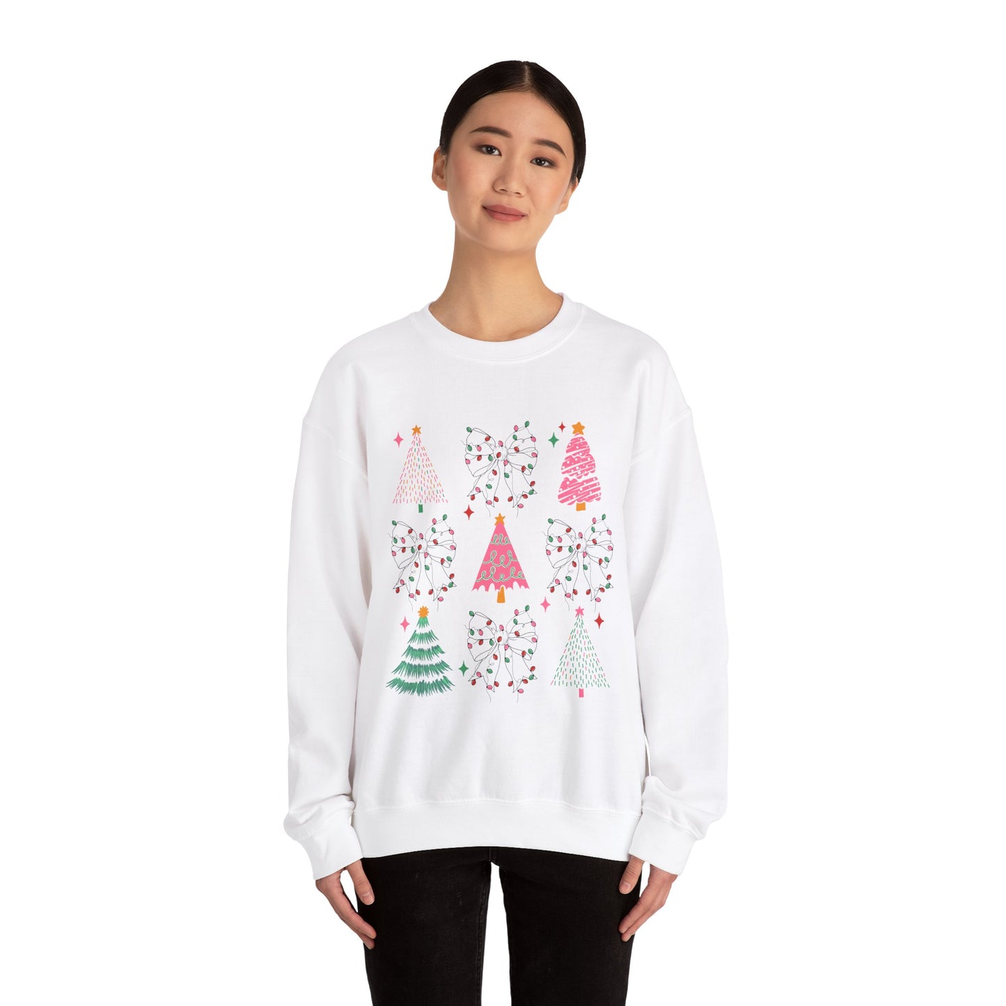 Christmas Tree  Unisex Heavy Blend™ Crewneck Sweatshirt,Christmas Gift