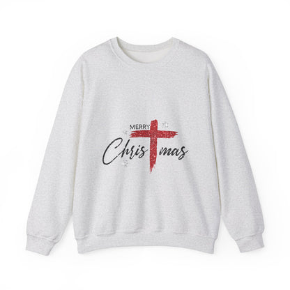 Merry Christmas Unisex Heavy Blend™ Crewneck Sweatshirt, Xmas Crewnwck ,Gift for Christmas