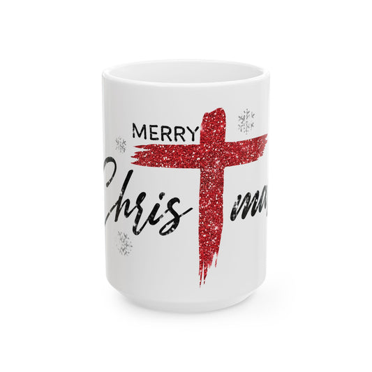 Merry Christmas Mug ,Holiday Mug, Unisex Christmas Mug, Christmas Gift for Family ,Friends  (15oz)