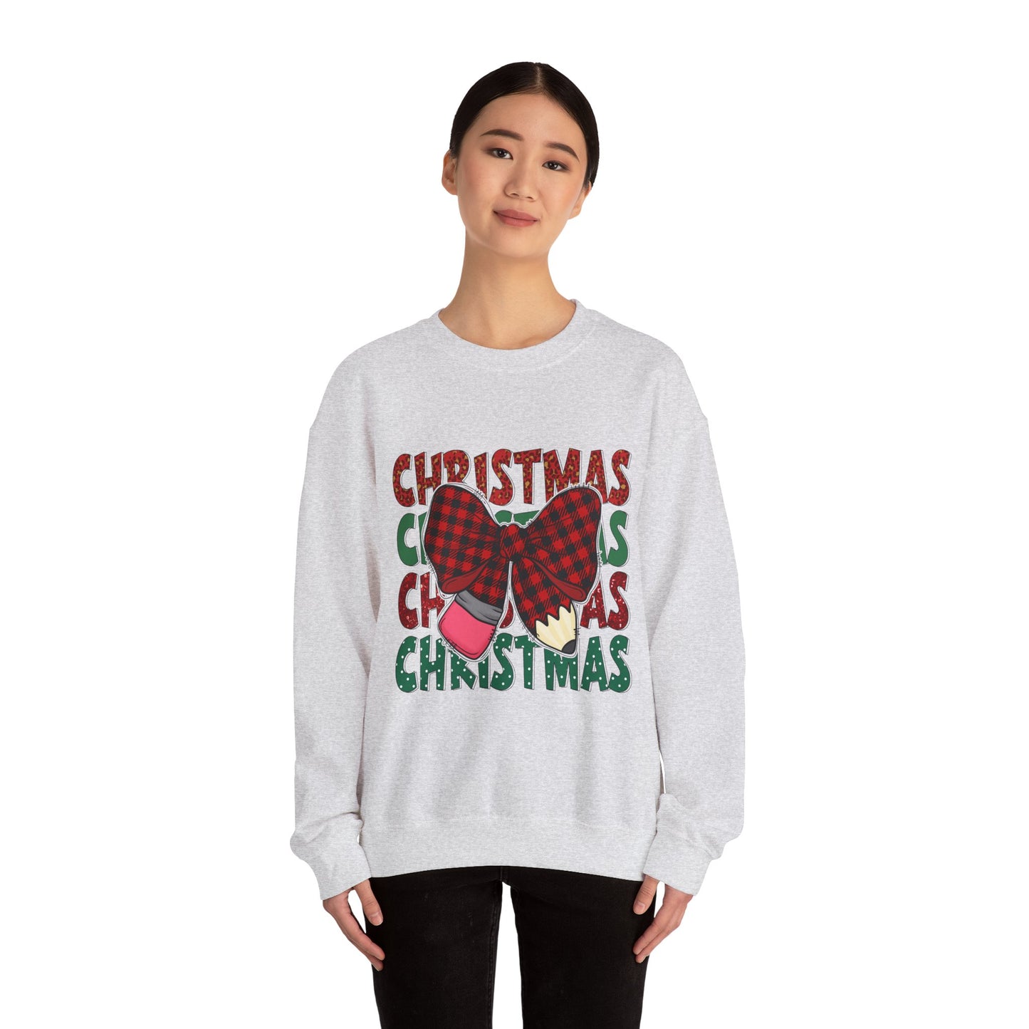 Christmas Gift for Teacher Unisex Heavy Blend™ Crewneck Sweatshirt, Teacher Gift