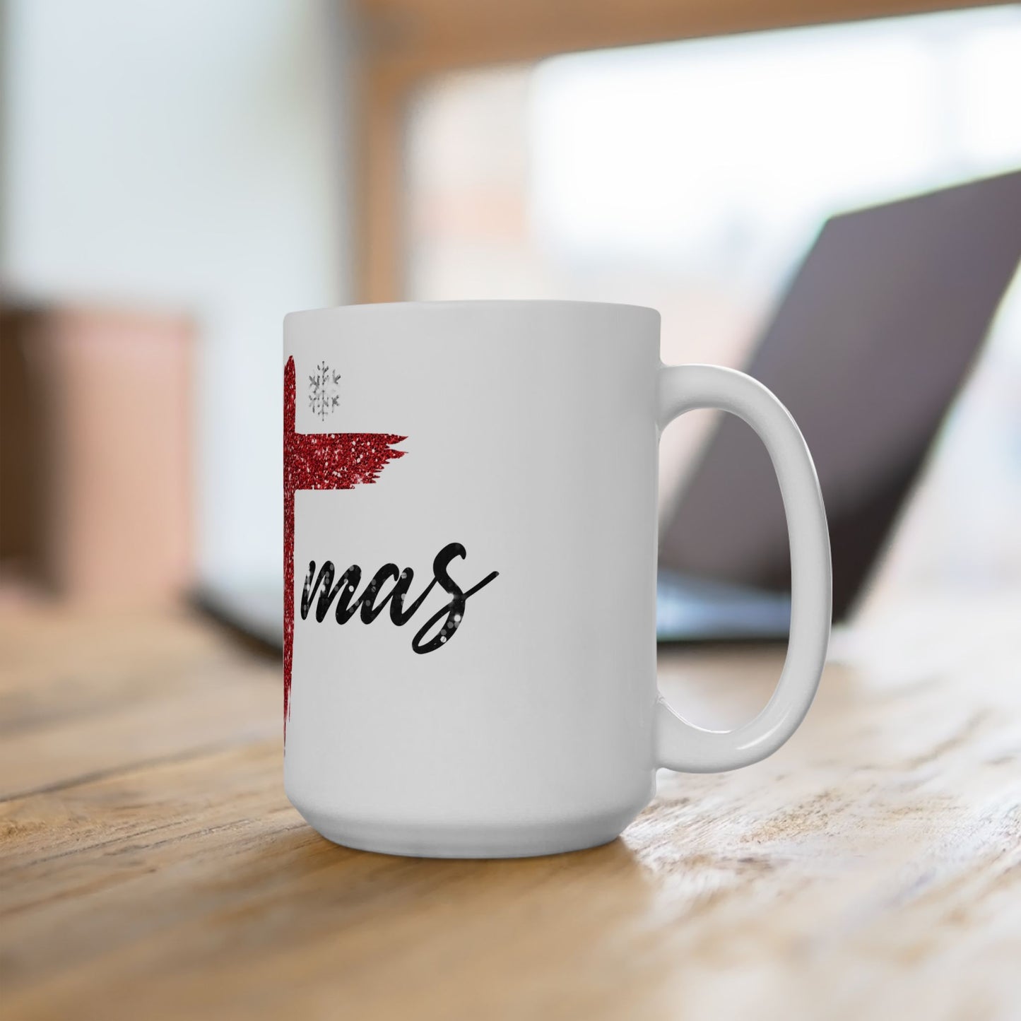 Merry Christmas Mug ,Holiday Mug, Unisex Christmas Mug, Christmas Gift for Family ,Friends  (15oz)