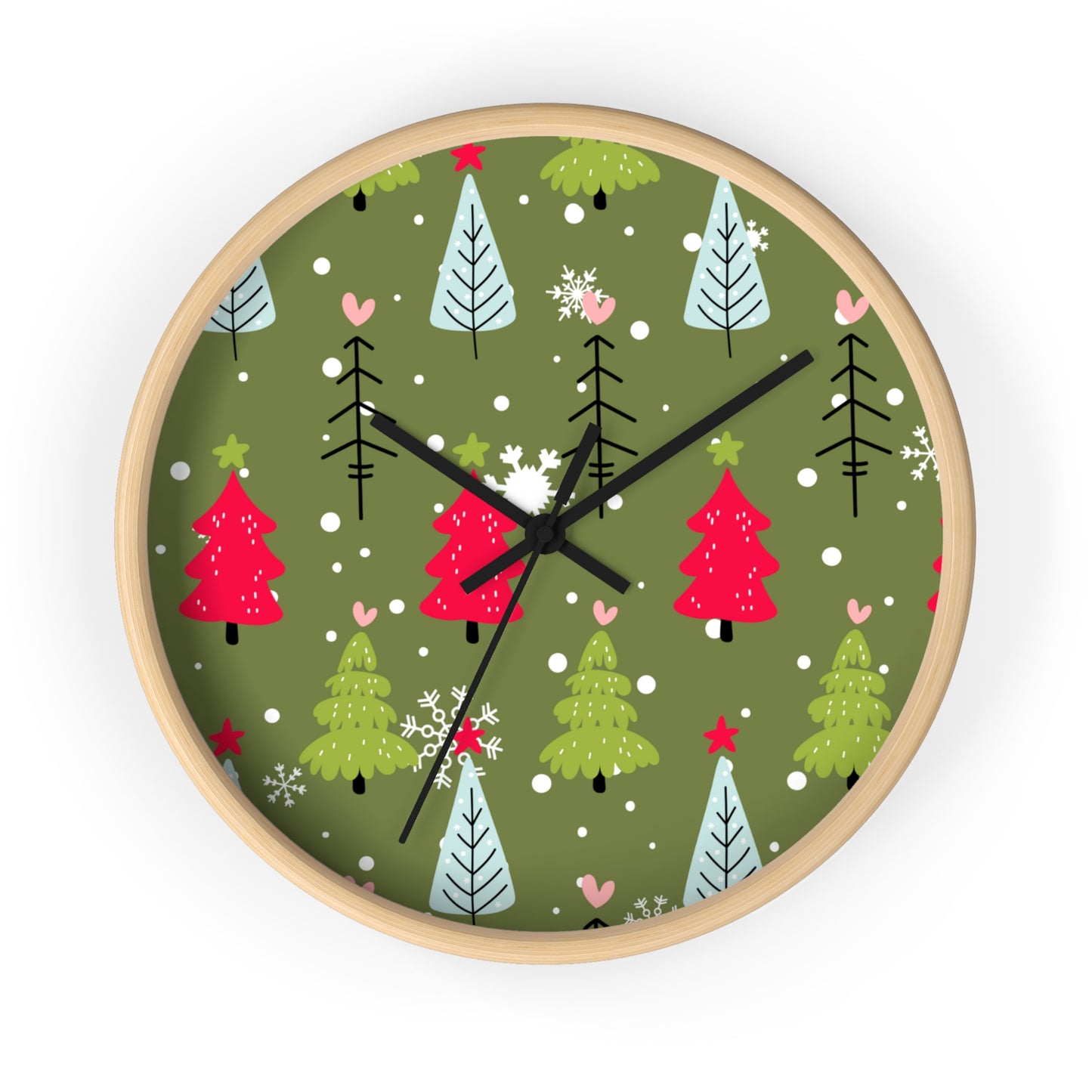 Christmas Tree Wall Clock ,Christmas Gift for Everyone