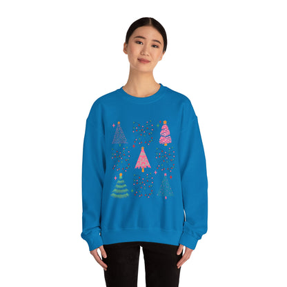 Christmas Tree  Unisex Heavy Blend™ Crewneck Sweatshirt,Christmas Gift