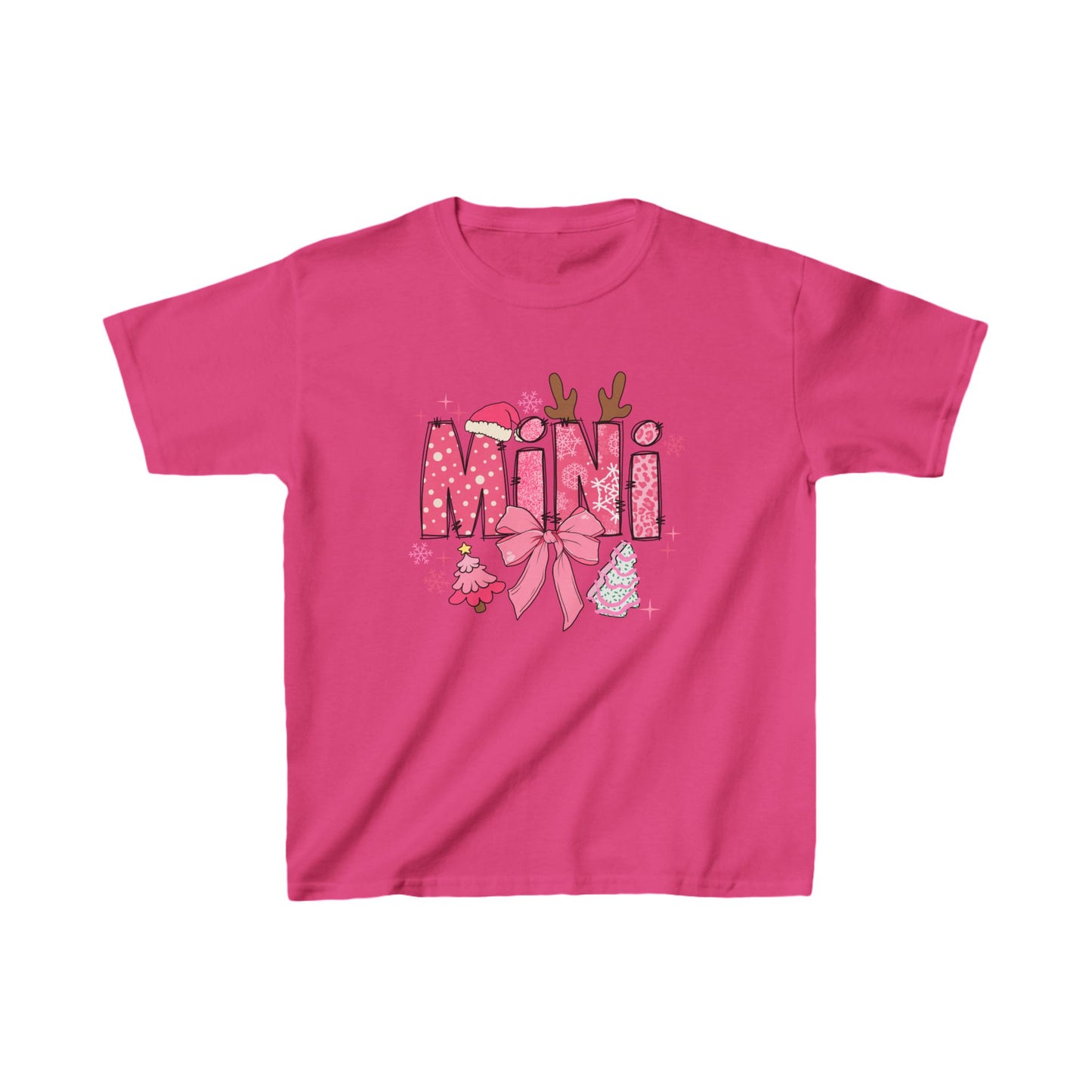 Christmas Kids  '''Mini'  Heavy Cotton™ Tee ,Christmas Gift for Kids